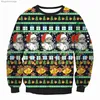 Dames Truien Nieuwe Herfst Winter Lelijke Kerst Truien Jumpers Tops Kerst Trui Mannen Vrouwen 3D Grappige Dinosaurus Print Trui met Capuchon SweatshirtL231010