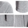 Chandails pour hommes Hiver Polaire Cardigan Hommes Épais À Capuchon Long Sweaterscoat Mâle Chaud Tricoté Pull Vestes Hommes Causal Outwear Coupe-Vent 231010