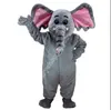 2024 version elefant maskot kostym toppkvalitet tecknad karaktär kläder jul karneval klänning kostymer vuxna storlek födelsedagsfest utomhus outfit