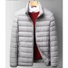 Men's Down Parkas highquality autumn down jacket short puffer warm thin coat 231009