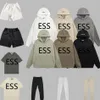 Hoodie essentielClothing Men EssentialClothing Women Mens Hoodie Streetwear Fashion Top Version Imprime SET CASSORAD 2 pièces SU2267