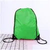 Förvaringspåsar DString ryggsäckväska sträng ryggsäckar cinch säckar väskor bk för skolresa vattentät hem trädgård hushållning organisatio dhipl