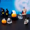 Altri articoli per feste per eventi Figurine in miniatura Fantasma Zucca Resina Micro Paesaggio Ornamenti per Halloween Decorazioni per la casa Decorazioni per la camera Accessori da scrivania Q231010