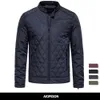 Parkas pour hommes AIOPESON épais chaud basique Parkas hommes décontracté col montant couleur unie qualité hommes vestes et manteaux hiver mode manteau pour hommes 231010