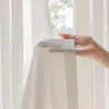 Curtain Home Living Room Curtains Chiffon Shading Tulle Bedroom Waterproof Perforated Hook Partitions