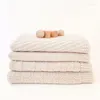 Coperte Super Soft Baby Mussola Swaddle Born Bambini Avvolgente in cotone Biancheria da letto Trapunta lavorata a maglia per neonata