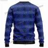 Suéteres femininos Wolf Moon Natal gráfico 3D impresso moda masculina feia suéter de natal inverno unissex casual tricô pulôver suéter MYY11L231010