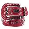 2022 Mode Riemen voor Vrouwen Designer Heren Bb Simon strass riem met bling steentjes als gift313O