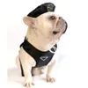 Designer di abbigliamento Cappotto invernale per cani Abbigliamento caldo per cani Gilet impermeabile antivento per animali domestici Giacca per cuccioli per il freddo con cappelli per cani di taglia piccola e media Bulldog Nero XL gtds