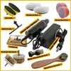 Other Housekeeping Organization Shoe Brushes Professional Adjustable Speed Electric Polisher Kit Clean Dust Leather Care Shine Set Polishing Boot 231009