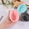 Tappetino per pittura in silicone Tazza per pigmenti d'acqua Porta vernice Antiaderente Arte artigianale Miscelazione di inchiostri Acquerelli Timbratura Forniture per pittura scolastica