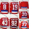 8 Alex Ovechkin 77 TJ Oshie Hockey Jerseys 92 Evgeny Kuznetsov 19 Nicklas Backstrom 43 Tom Wilson 74 John Carlson 2023 New Retro Stanley Cup Champions Jersey