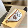 Designer Crossbody handbags fanny pack Leather Shoulder Waist white mens clutch tote Waistpacks Fashion chest