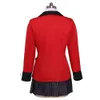 Anime Kakegurui Jabami Yumeko Cosplay Costume joueur compulsif école japonaise filles Jk uniforme Halloween Costumes perruque Suitcosplay