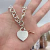 925 srebrny srebrny powrót do bransoletki dla kobiet klasyczny klucz plus łańcuch łańcucha serca