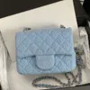Chanells Woman Channelbags 10A Bagine di designer di borse a traversa di qualità originale di qualità da 17 cm BASSA DI LUSSO CON BOX C231