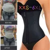 XXS-6XL Corset Body Shaper Latex taille formateur Cincher fermeture éclair sous le buste perte de poids minceur Shapewear sablier ceinture femmes Plus276x