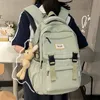 Schultaschen Wasserdicht Nylon Frauen Rucksack Koreanische Japanische Mode Weibliche Studenten Schultasche Mehrschichtige Einfache Sinn Reisetasche 231009