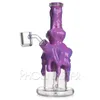 Hallowen Style 3D Monster glass bongs Dab rig Funny Hookah water pipes with quartz banger factory wholesale 8.5 inches