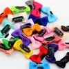 Acessórios de cabelo 40pcs Baby Girl's Barrettes Bow Ribbon Clips Imprimir Flower Clip Hairpins Kids Butterfly Decor