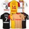 مشجعي اللاعب الإصدار 2023 2024 RC Lens Soccer Jerseys Sotoca Wahi Danso Medina David Costa Fulgini Frankowski Abdul Samed 23 24 Football Men and Kids قمصان موحدة