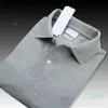 Polo estiva Top Grande piccolo cavallo coccodrillo Ricamo Polo uomo Polo Moda Uomo Donna High Street Casual Top Tee321U