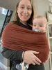Koce Zakochanie niemowląt niemowlęcia owijam zawieszki Mamas Bonding Complect dla urodzonych dzieci i dzieci do 55 funtów 231009