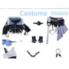 Honkai Star Rail Sier loup Cosplay Costume perruque jeu uniforme lunettes boucles d'oreilles Stellaron chasseurs Hacker Halloween fête femmes cosplay