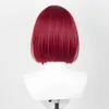 Oshi No Ko Arima Kana Cosplay Wig Short Bobo Wig Red Mixed Pink Wig Cosplay Anime Cosplay Wigs Heat Resistant Synthetic Wigcosplay