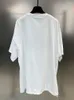 Camisetas femininas vgh casual hit cor impressão camisa para mulheres em torno do pescoço manga curta solta streetwear roupas de moda feminina 2023