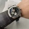 U1 TOP AAA BRETILING NYA 1884 HÄRS Titta på Superquartz Avenger Hurricane Leather Tyg Rem rostfritt stål Bälte Automatisk mekanisk kvartskronografklockor