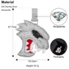 Прямая доставка, ювелирные изделия на заказ, подвеска в стиле хип-хоп с головой волка, ожерелье, серебро 925, подвеска из муассанита на заказ