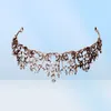 2018 nieuwste Rhinestone Brown Tiaras en Crowns Wedding Head Accessories Bride039S Tiara Fashion Bridal Headpieces JCI0777824968