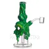 Hallowen Style 3d Monster Glass Bongs Dab Rig Sig Funny Hookah Water Pipes avec Quartz Banger Factory Wholesale 8,5 pouces