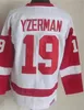 Retro Hockey Vintage 24 Chris Chelios Jersey CCM Classic 19 Steve Yzerman 16 Vladimir Konstantinov 17 Brett Hull 91 Sergei Fedorov 93 Johan Franzen går 75: e år