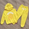 Designer crianças roupas de grife aranha tracksuit 555 hoodie criança casual jogger calças compridas terno menino menina suit296a vurw t9gl