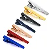 Tie Clips Classic Tie Clips For Men Black Gold Blue Red Sier Bar Regar Ties Fashion Party Jewelry Jewelry Cufflinks Tie Clasps, Tacks Dhp02