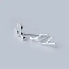 Mode Frauen Geweih Ohrstecker 925 Sterling Silber Niedliche Hirschhorn Ohrstecker Mädchen Geburtstagsgeschenke Damen Schmuck ES8311s