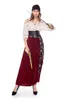 Caribbean Women's Pirate Costume New Arrival Halloween Party Cosplay Stage Performance Outfit