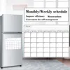 Whiteboards A3 Size Magnet Weekly Monthly Planner Calendar Table Calendar Whiteboard Schedules Fridge Sticker Message Board 231009