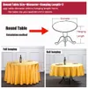 Bordduk Ankomst Europa Style Beige Curl Grass Cover Round White For El Banquet Home Decoration Wedding Party Favor 231009