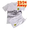 2023 24 Al Ittihad Saudi Club Kidsキットサッカージャージーベンゼマホームアウェイ