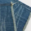 Gradient Gradient Męskie zestawy dżinsów swobodna luźna kurtka jeansowa i proste spodnie z rurką Autumn Hip Hop Trend Streetwear M-5xl