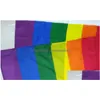 Banner Bandiere Bandiera Arcobaleno 3X5Ft 90X150Cm Lgbt Banner Poliestere Colorf Per La Decorazione 3 X 5Ft Kka6888 Casa Giardino Festivo Festa Supplie Dhg1V