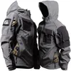 Men's Jackets Shark Skin Tactical Jackets Men Military Soft Shell Waterproof Windproof Hooded Jacket Outdoor Functional Uniforms Multi-pockets J231010