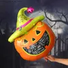 その他のイベントパーティー用品103pcsハロウィーンテーマオレンジブラックポルカドットラテックスパンプキンバットゴーストゴーストガーランドアーチキット