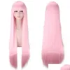 Overige feestelijke feestartikelen Zero Two Cosplaykostuums Darling In The Franxx 02 Jurk Uniform Pakken Hoofddeksels Pruik Dames Halloween Cos Dhima