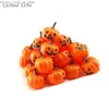 Other Event Party Supplies Halloween 8/16PCS Plastic Grimace Pumpkin Ornaments Simulation Scale Model Fake Miniature Mini Ornament Home Decor Q231010