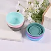 Silicone Painting Mat Cup Water Pigment Cup Paint Holder Non-Stick Art Craft Ink Blending Watercoloring Stamping School Painting Supplies