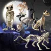 Autres fournitures de fête d'événement Halloween Hibou Dragon Chat Crâne Ornements Animal Squelette Jardin Maison Hantée Chambre Halloween Décor Décoration De La Maison Accessoires Q231010